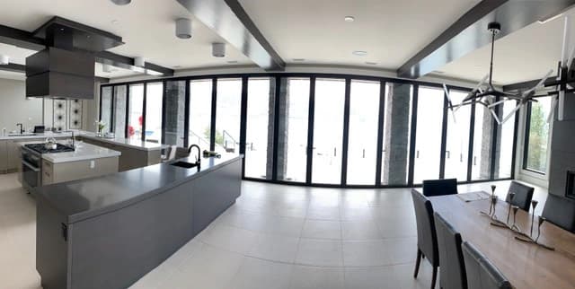 9 + 7 folding door configuration
