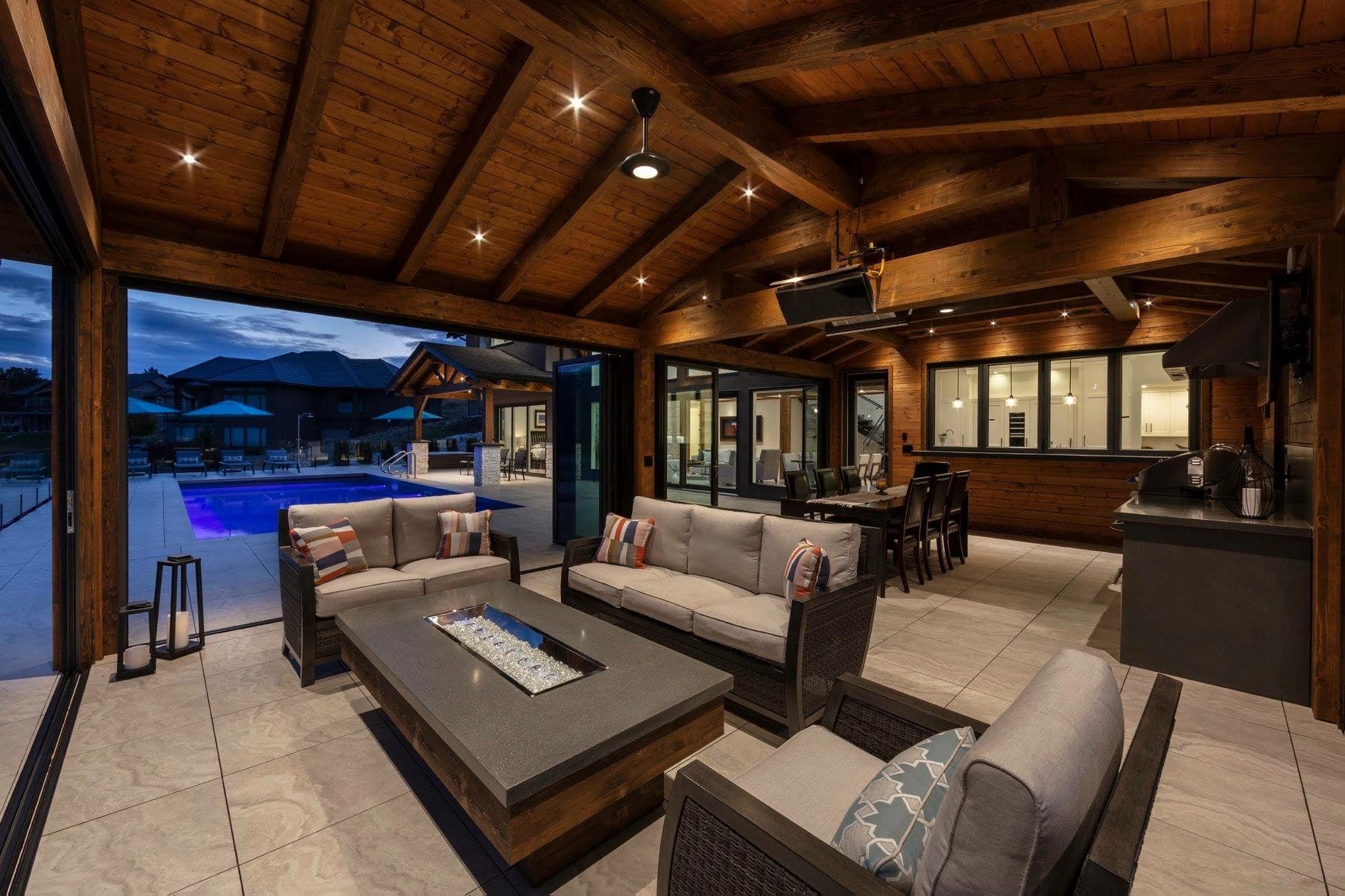 Rustic Retreat - Log Cabin Windows